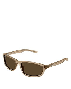 oVAK fB[X ANZT[ TOXEACEFA Beige Balenciaga Neo Rectangle Sunglasses, 60mm