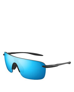 yz }ECW fB[X TOXEACEFA ANZT[ Palulu Shield Sunglasses 99mm Matte Black/Blue