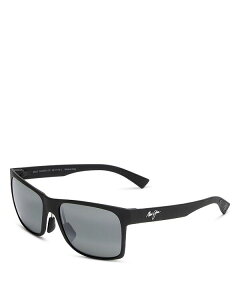 yz }ECW fB[X TOXEACEFA ANZT[ Hoopili Square Sunglasses 58mm Matte Black
