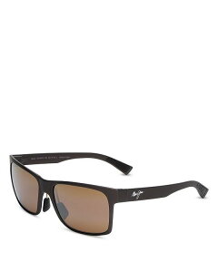yz }ECW fB[X TOXEACEFA ANZT[ Hoopili Square Sunglasses 58mm Metal Matte