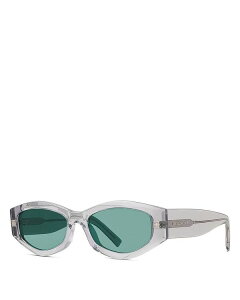 WoV[ fB[X ANZT[ TOXEACEFA Givenchy GV Day Geometric Sunglasses 54mm Gray/Green O[