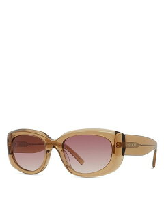 WoV[ fB[X ANZT[ TOXEACEFA Givenchy GV Day Geometric Sunglasses 54mm Brown uE