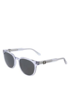 yz tFK fB[X TOXEACEFA ANZT[ Renew Gancini Round Sunglasses 53mm Transparent Gray