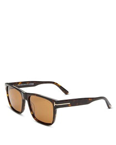 yz gEtH[h fB[X TOXEACEFA ANZT[ Square Sunglasses 55mm Havana/Brown