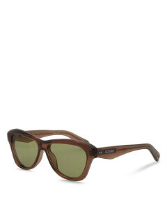 yz WNGX fB[X TOXEACEFA ANZT[ Palmier Rectangle Sunglasses 55mm Crystal Brown/Green