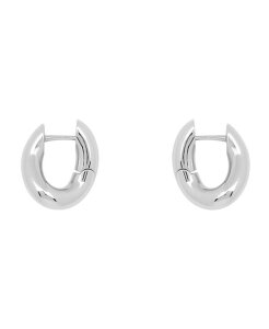 oVAK fB[X ANZT[ sAXECO Silver Balenciaga Loop Xxs Earrings