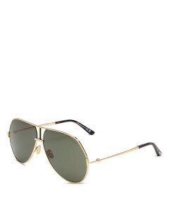yz gEtH[h fB[X TOXEACEFA ANZT[ Rickie Aviator Sunglasses 63mm Gold/Green