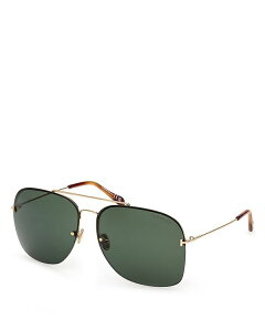 yz gEtH[h fB[X TOXEACEFA ANZT[ Pilot Sunglasses 64mm Gold/Green