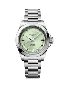 �����W�� ���f�B�[�X �A�N�Z�T���[ �r���v Longines Conquest Sunray Green Watch 34mm Green/Silver �O���[��