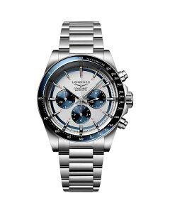 �����W�� ���f�B�[�X �A�N�Z�T���[ �r���v Longines Conquest Silver Chronograph 42mm Silver �V���o�[