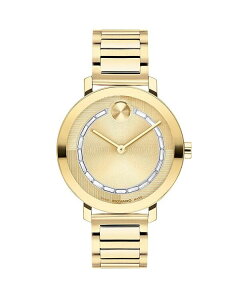 oh fB[X ANZT[ rv Movado Bold Evolution 2.0 Watch 34mm Gold S[h