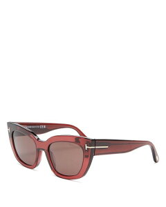 yz gEtH[h fB[X TOXEACEFA ANZT[ Athena Cat Eye Sunglasses 53mm Red/Brown