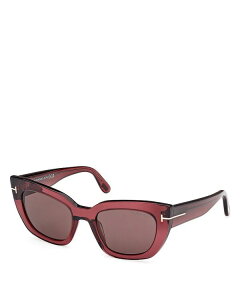 gEtH[h fB[X ANZT[ TOXEACEFA Red/Brown Tom Ford Butterfly Sunglasses, 52mm