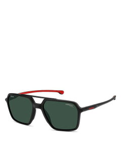 yz J[i fB[X TOXEACEFA ANZT[ Carduc Square Sunglasses 55mm Black Red/Gray