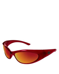 oVAK fB[X ANZT[ TOXEACEFA Red Balenciaga Sporty B Cat Eye Sunglasses, 70mm