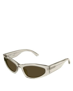 yz oVAK fB[X TOXEACEFA ANZT[ Logo Directional Sunglasses 58mm Beige