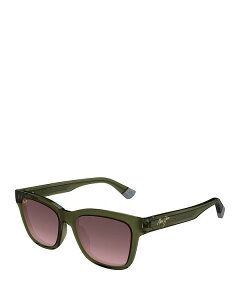 yz }ECW fB[X TOXEACEFA ANZT[ Hanohano Square Sunglasses 53mm Trans Green