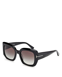 yz gEtH[h fB[X TOXEACEFA ANZT[ Carla Square Black Sunglasses 52mm Black/Smoke