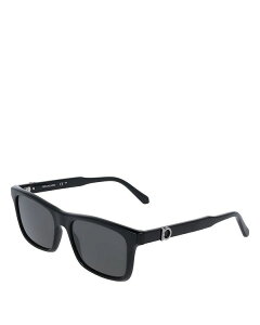 yz tFK fB[X TOXEACEFA ANZT[ Renew Gancini Rectangular Sunglasses 55mm Black