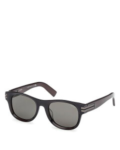 【送料無料】 ゼニア レディース サングラス・アイウェア アクセサリー Round Sunglasses 54mm Gray/Smoke