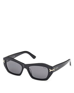 vb` fB[X ANZT[ TOXEACEFA Pucci Geometric Sunglasses 54mm Black/Smoke ubN