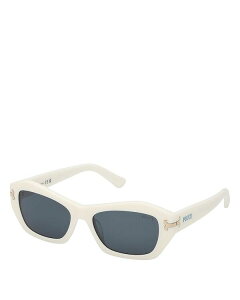vb` fB[X ANZT[ TOXEACEFA Pucci Geometric Sunglasses 54mm White/Blue zCg