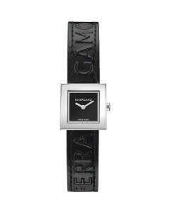 tFK fB[X ANZT[ rv FERRAGAMO Portrait Watch 20mm Black/Black ubN