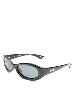 yz XybNX fB[X TOXEACEFA ANZT[ Nightcrawler Oval Sunglasses 55mm Black