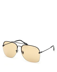 yz gEtH[h fB[X TOXEACEFA ANZT[ Pilot Sunglasses 64mm Black/Brown