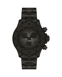 eB\bg fB[X ANZT[ rv Tissot Seastar 1000 Quartz Chronograph Watch 38mm Black/Black ubN