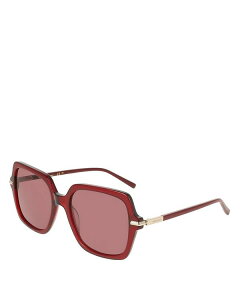 yz tFK fB[X TOXEACEFA ANZT[ Rectangle Prisma Sunglasses 57mm Transparen