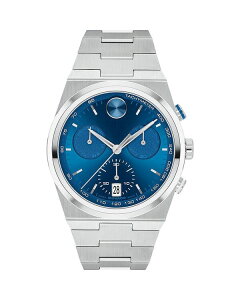 yz oh fB[X rv ANZT[ BOLD Quest Chronograph 42mm Blue/Silver