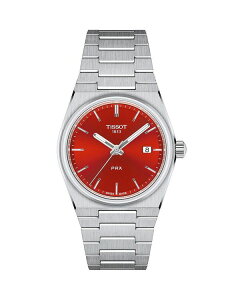 eB\bg fB[X ANZT[ rv Tissot PRX Watch 35mm Red/Silver bh