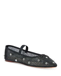 ���t���[ �����_�� ���f�B�[�X �V���[�Y �p���v�X Loeffler Randall Women's Leonie Embellished Ballet Flats Black Crystal �u���b�N
