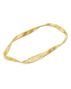 �}���R �r�`�F�S ���f�B�[�X �A�N�Z�T���[ �u���X���b�g�E�o���O���E�A���N���b�g Marco Bicego 18K Yellow Gold Marrakech Wavy Bracelet Yellow Gold �C�G���[