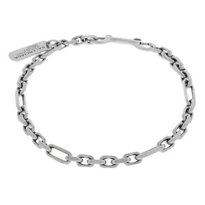 oVAK fB[X ANZT[ lbNXE`[J[Ey_ggbv Balenciaga Tags Carabiner Necklace Antique Silver