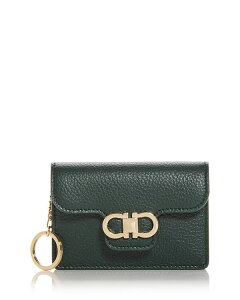 tFK fB[X ANZT[ z U[ FERRAGAMO Gancini Leather Card Case Moss