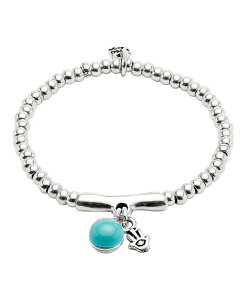 �E�m�f 50 ���f�B�[�X �A�N�Z�T���[ �u���X���b�g�E�o���O���E�A���N���b�g UNOde50 Murano Core Bracelet Silver �V���o�[