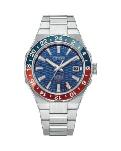 V`Y fB[X ANZT[ rv Blue/Silver Citizen Series 8 Watch, 41mm