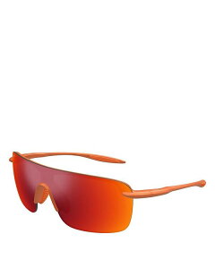 yz }ECW fB[X TOXEACEFA ANZT[ Palulu Shield Sunglasses 99mm Metal Matte Orange
