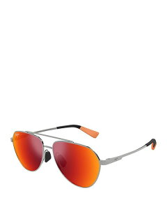 yz }ECW fB[X TOXEACEFA ANZT[ Waiwai Teardrop Sunglasses 59mm Light Ruthenium