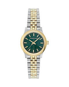 yz tFK fB[X rv ANZT[ Duo Bracelet Watch 28mm Green/Two Tone