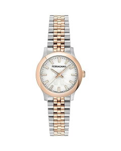 tFK fB[X ANZT[ rv FERRAGAMO Duo Bracelet Watch 28mm White/Two Tone zCg