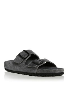 rPVgbN fB[X V[Y T_ XG[h Birkenstock Women's Arizona Exquisite Tonal Suede Footbed Sandals - Exclusive Gray O[