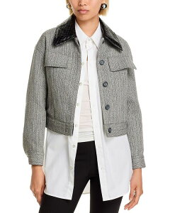 X[tBbv fB[X AE^[ WPbgEu] WPbg 3.1 Phillip Lim Tailored Jacket With Combo Collar Grey Multi O[