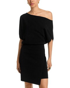 �V���J�C ���f�B�[�X �g�b�v�X �����s�[�X �~�j�����s�[�X �~�j SIMKHAI Shania Mini Dress Black �u���b�N