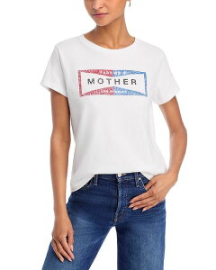 }U[ fB[X gbvX TVc OtBbN MOTHER The Boxy Goodie Goodie Graphic Tee Fluff Fast As Mother