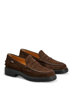 gbY fB[X V[Y Xb|E[t@[ [t@[ Tod's Women's Gomma Penny Loafers Dark Brown uE