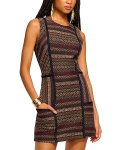 ���C�~�[ �u���b�N ���f�B�[�X �g�b�v�X �����s�[�X Ramy Brook Jeanette Spliced Dress Navy Multi �l�C�r�[