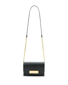 �I�[���Z�C���c ���f�B�[�X �o�b�O �N���b�`�o�b�O ���U�[ ALLSAINTS Etta Small Leather Clutch Bag Black �u���b�N